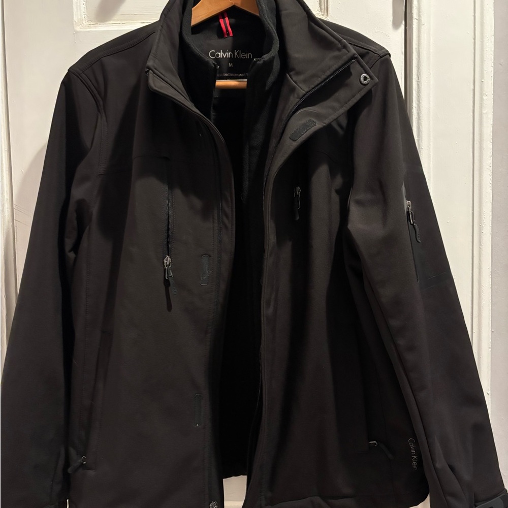 Calvin Klein Men’s Black Performance Softshell Jacket